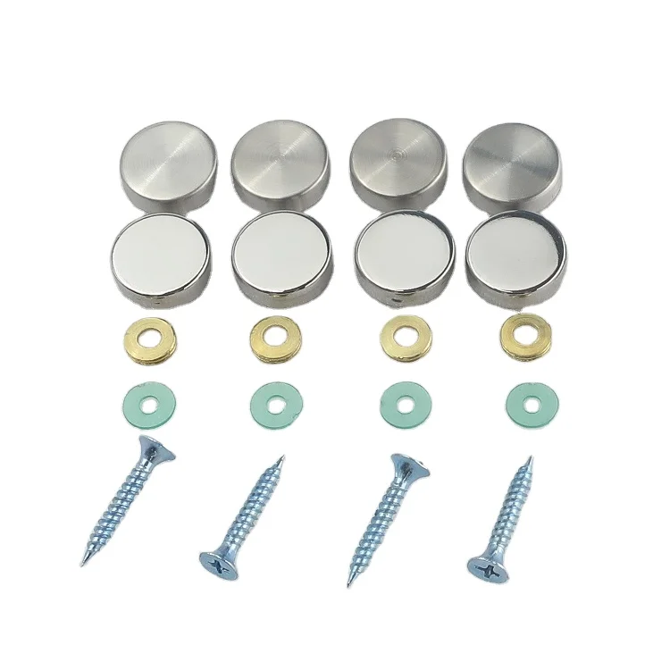 Brass Decoration Mirror Screw Cap Set With 16 19 20 22 25 30mm Cover In