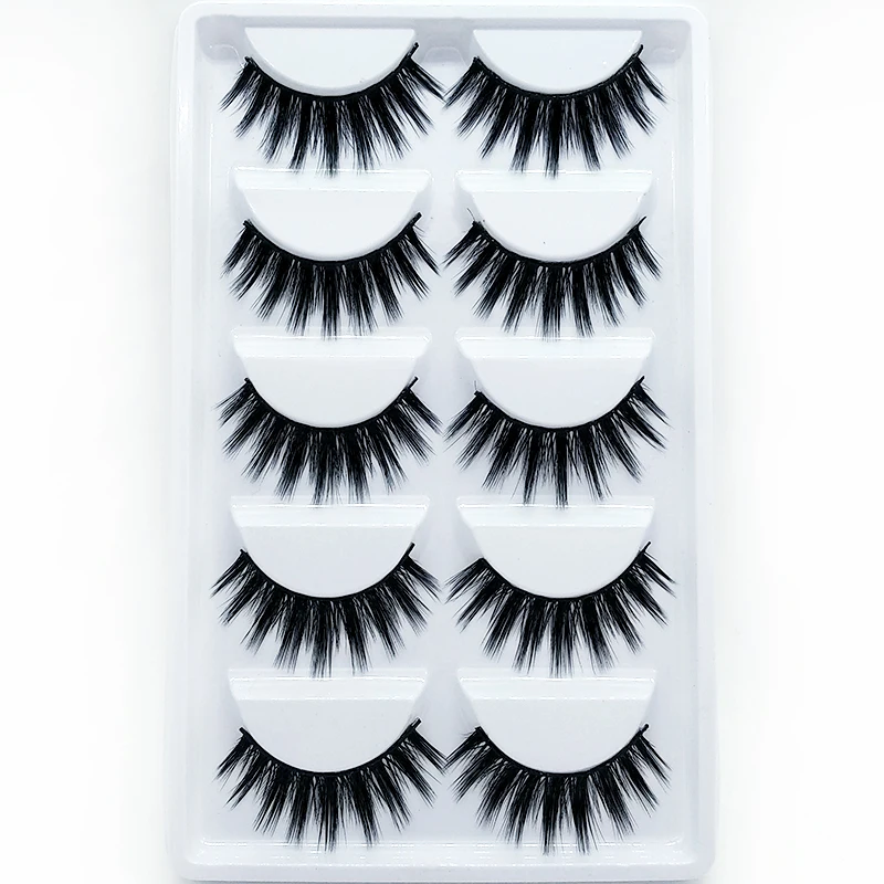 

eyelash vendor,3 Pieces, Natural black mink eyelashes
