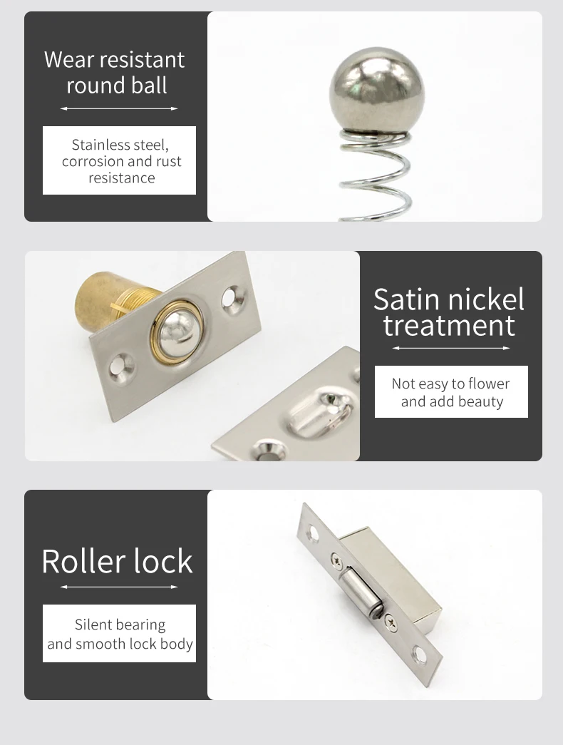 Popular Brushed Gold Plated Brass Door Ball Roller Catcher Buy Door