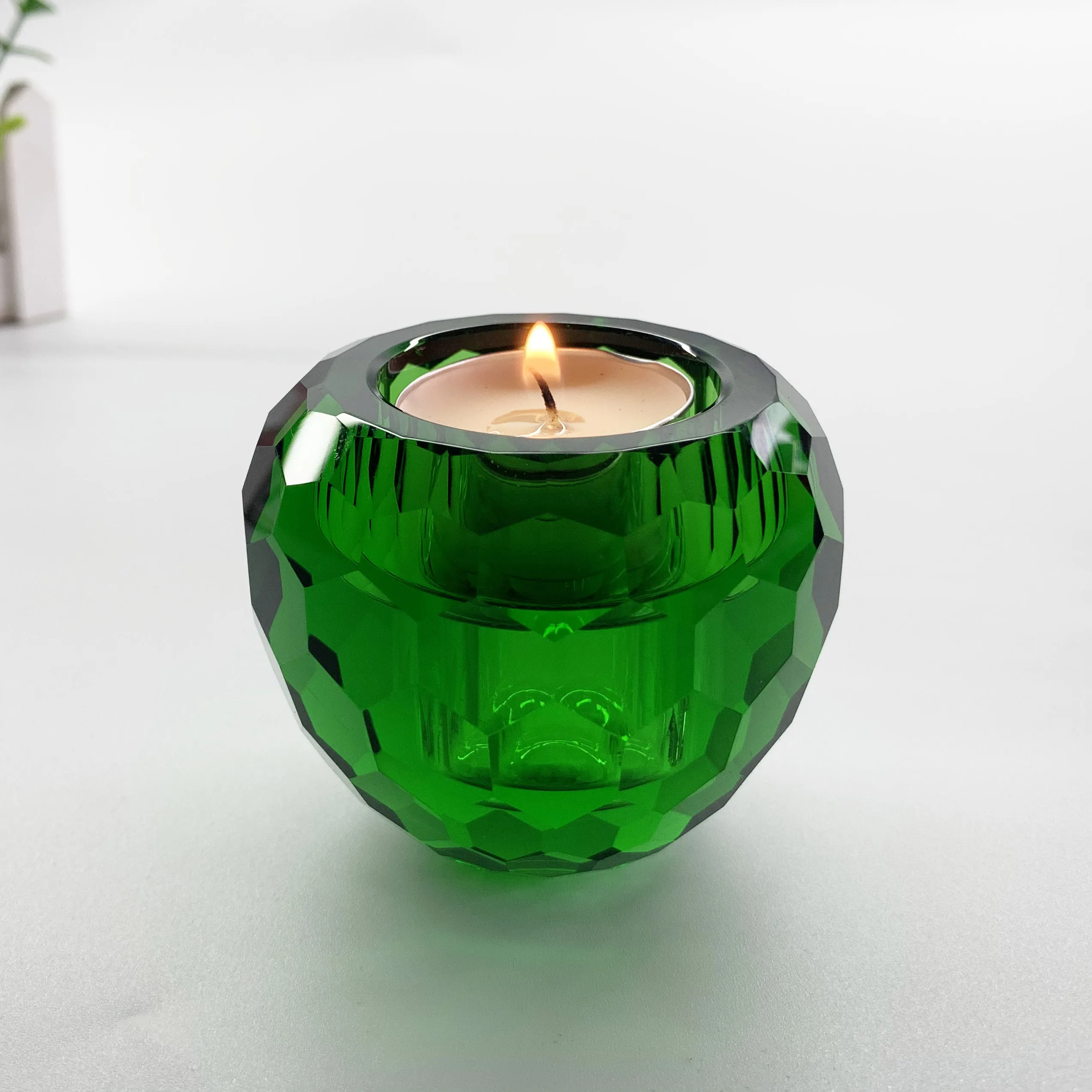 New Design K9 Crystal Candle Holder Crystal Tealight Holder Buy