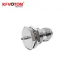 TNC Female/Jack through the wall waterproof Crimp 1.37mm/188/047 coaxial connector