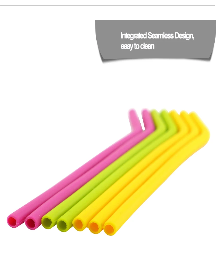 Pure and Fresh Organic Silicone Drinking Straw