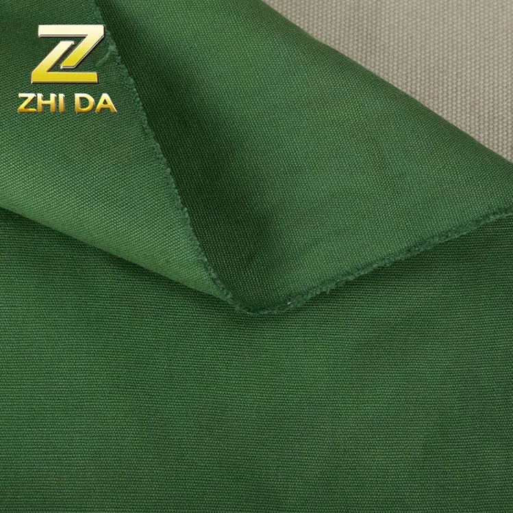 China bag material 8oz duck canvas dyed fabric in 100% cotton for fabric shopping bag