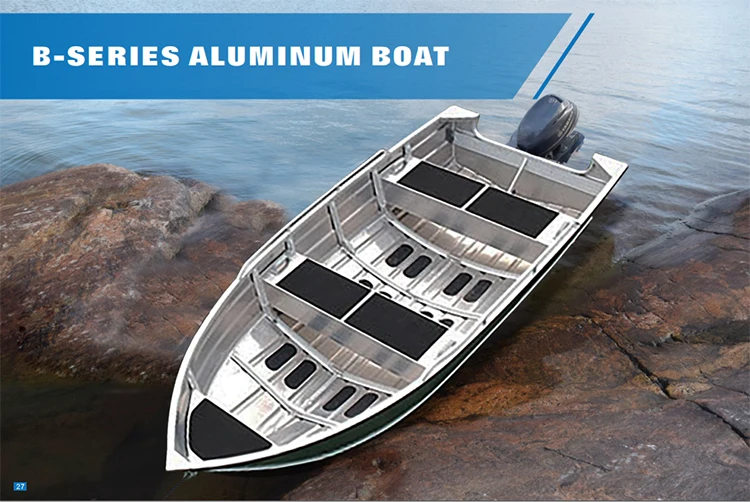 Aluminum V-hull Jon Fishing Boats With