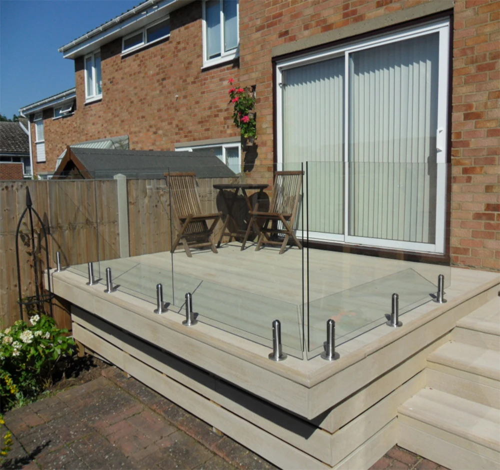 Tempered Building Glass Fence Customized Size Clear Colored China Suppliers