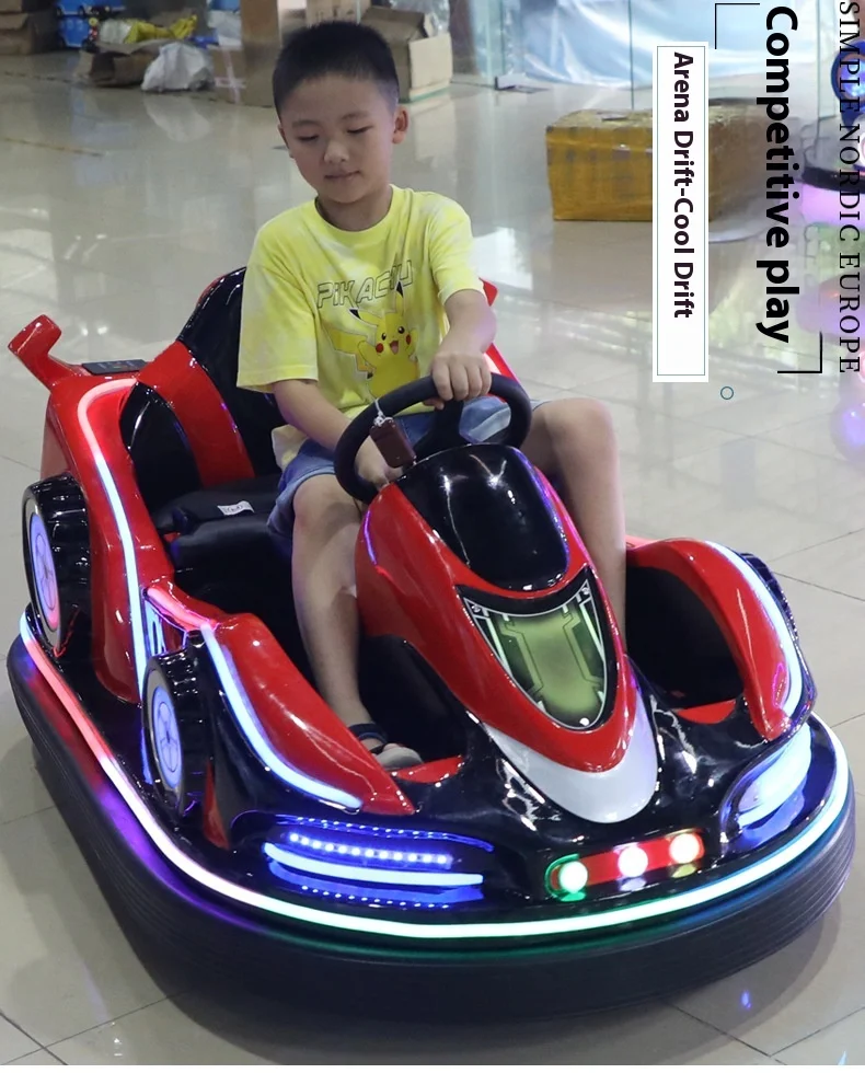 New Electric Commercial Bumper Car Equipment Indoor/Outdoor Use for Children Adults for Shopping Mall Stall Internet Celebrity