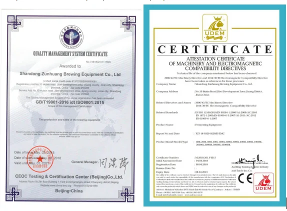 High Quality Stainless Steel Pub Brewery System