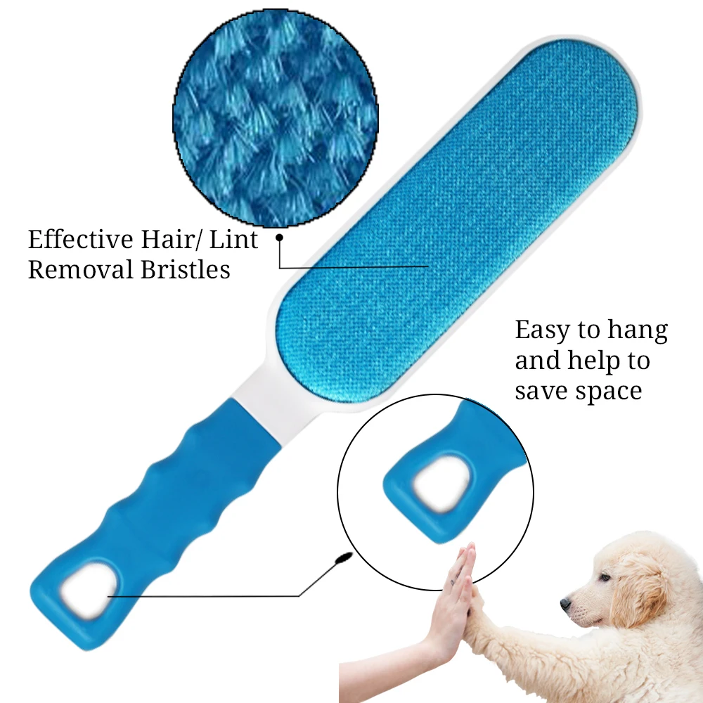 2020 New Pet Hair Remover Brush Efficient Double Side Fur Remover Buy