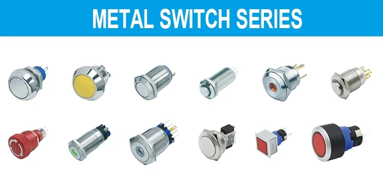 16mm Diameter Industrial Push Button On-off Switch Non-illuminated Ip68 ...