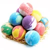 Hot Selling Funny Bath 60g Private Label CBD Handmade Colorant Press Bubble Natural Vegan Organic Fizzy Hemp Bath Bombs for Kids