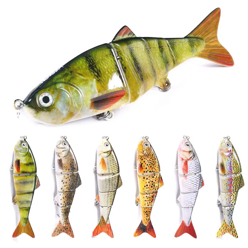 12cm/16.8g multi 4 segments swimbait trout