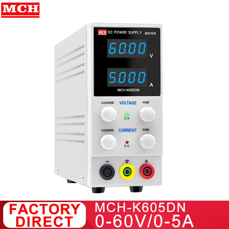 MCH-K3010DN LED Digital Adjustable Switching DC Power Supply 30V 10A 110V/220V 