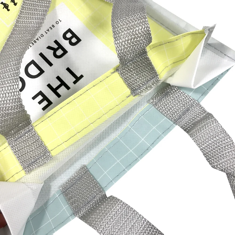 批发亚光层压无纺布袋超市