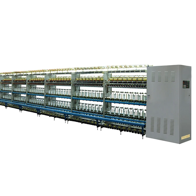 
high quality metallic covered yarn making machine with MX and MH metallic yarn 
