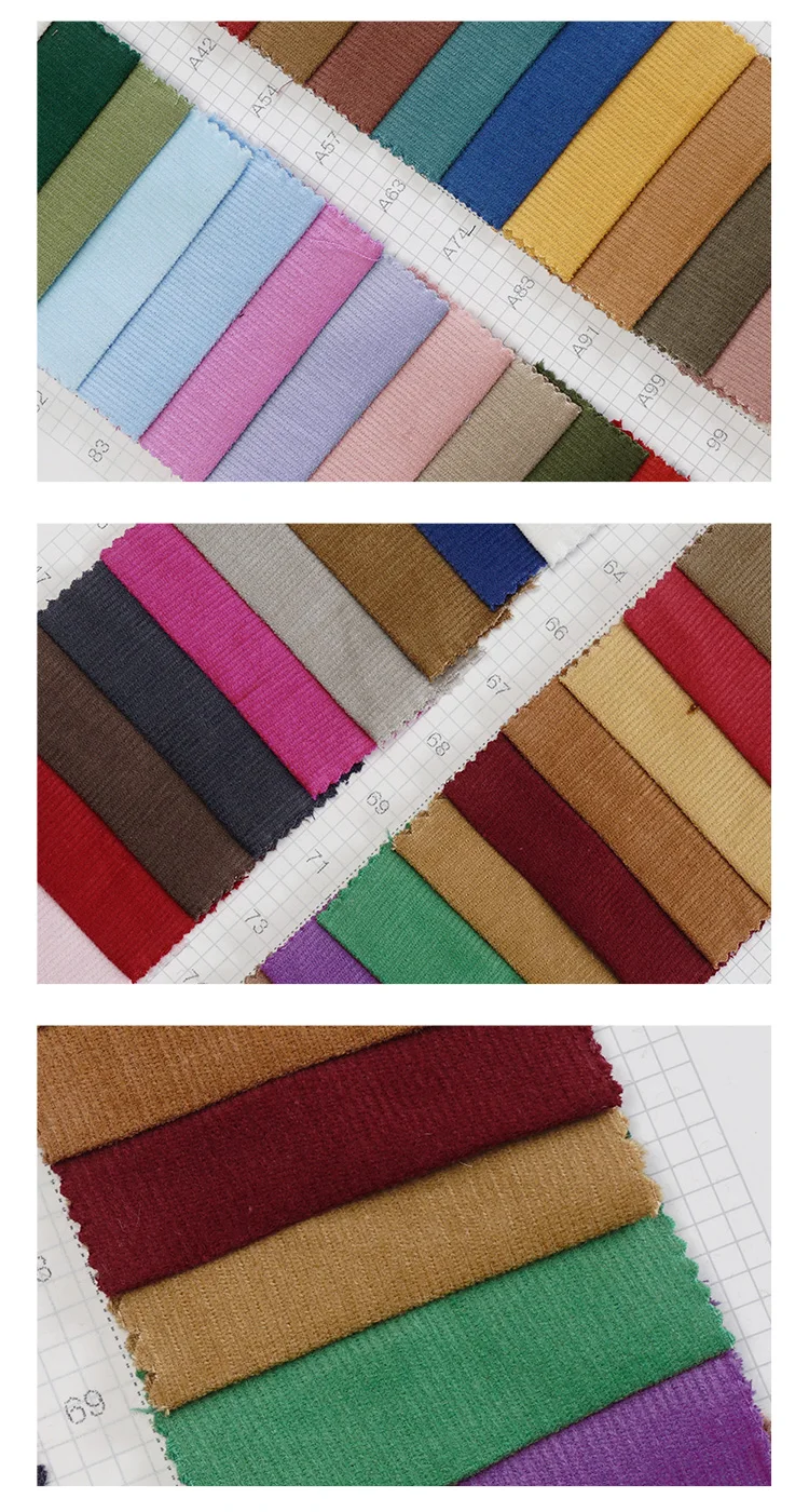 Core Range 21 Wale Cotton Needlecord Fabric Khaki Green