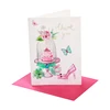 3D DIY Recycled Paper Thank You Cards