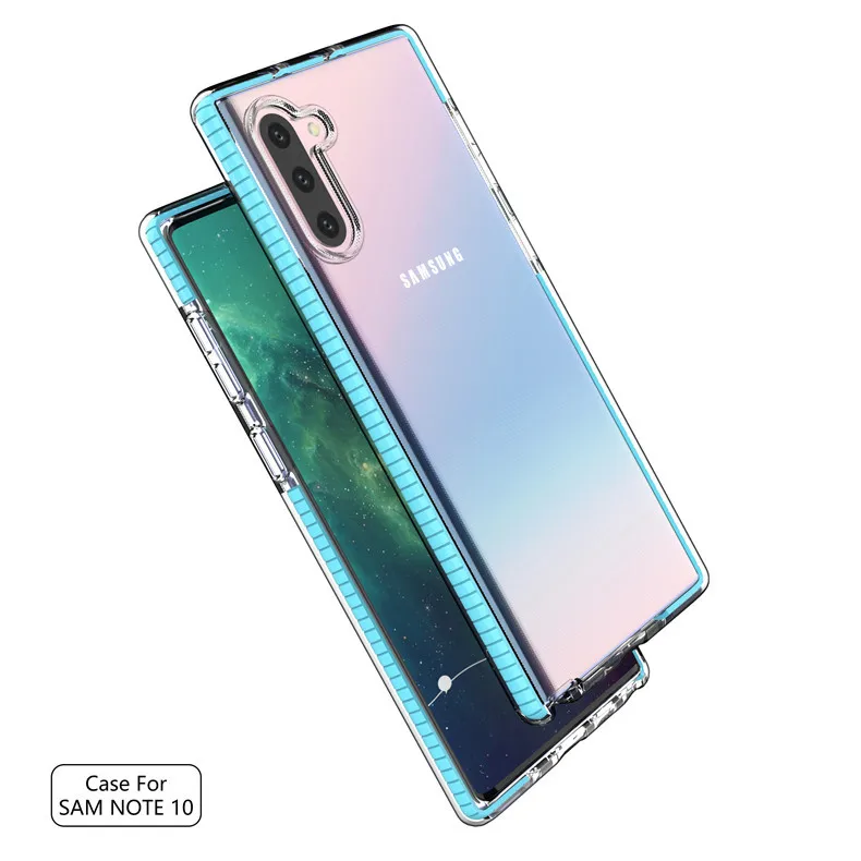 Soft Clear Phone Case for Samsung Note 10 S10e S10 S11 Plus A70 A50 Case for iPhone 11 / 11 Pro Case