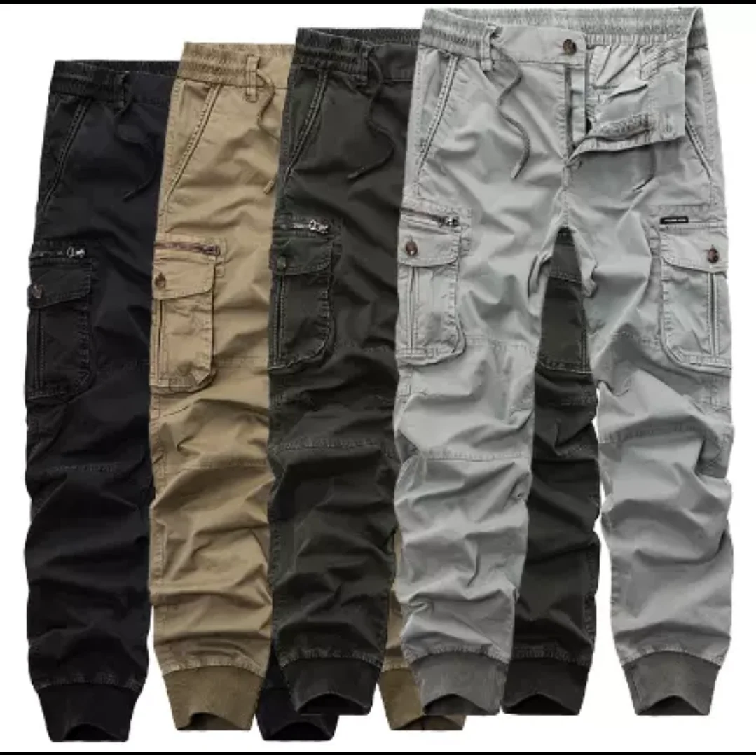 camouflage cargo joggers