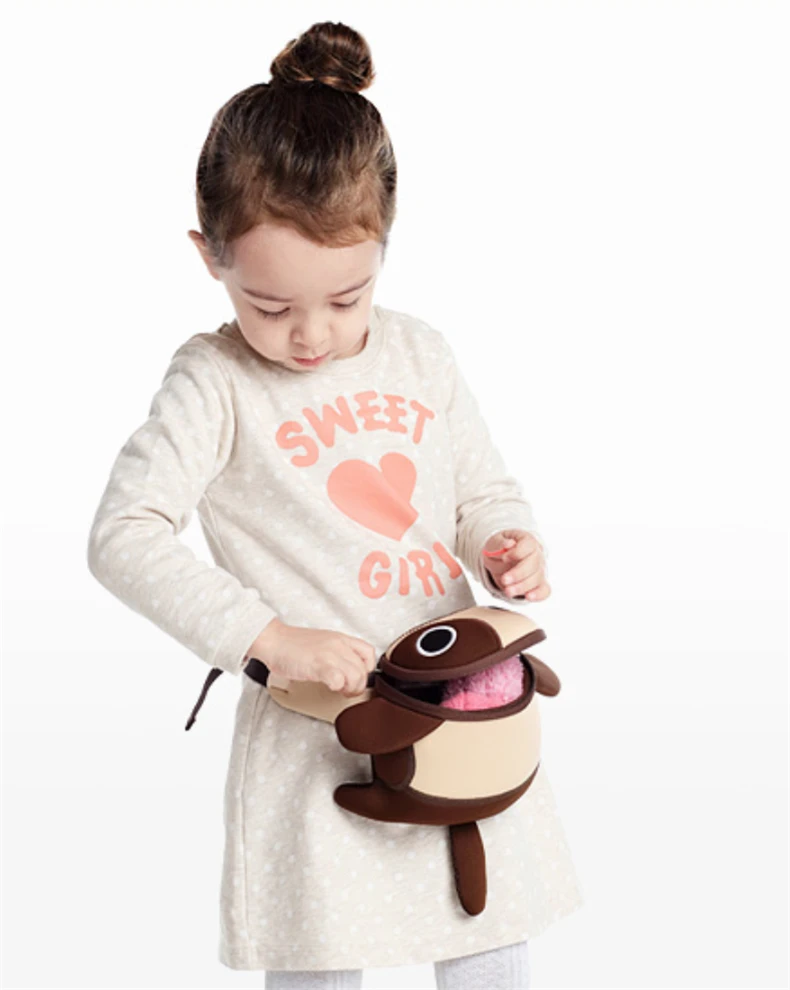 2020 Trendy Kids Girls Fashion Small Neoprene Bum Bag Belt Children's Custom Logo Waist Bag