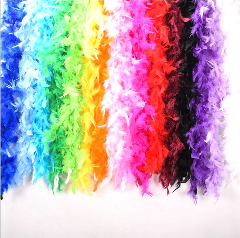 Wholesale Feather Boa Dyed Marabou Turkey Feather Boa Buy Cheap Feather Boa,Fluffy Turkey Ruff