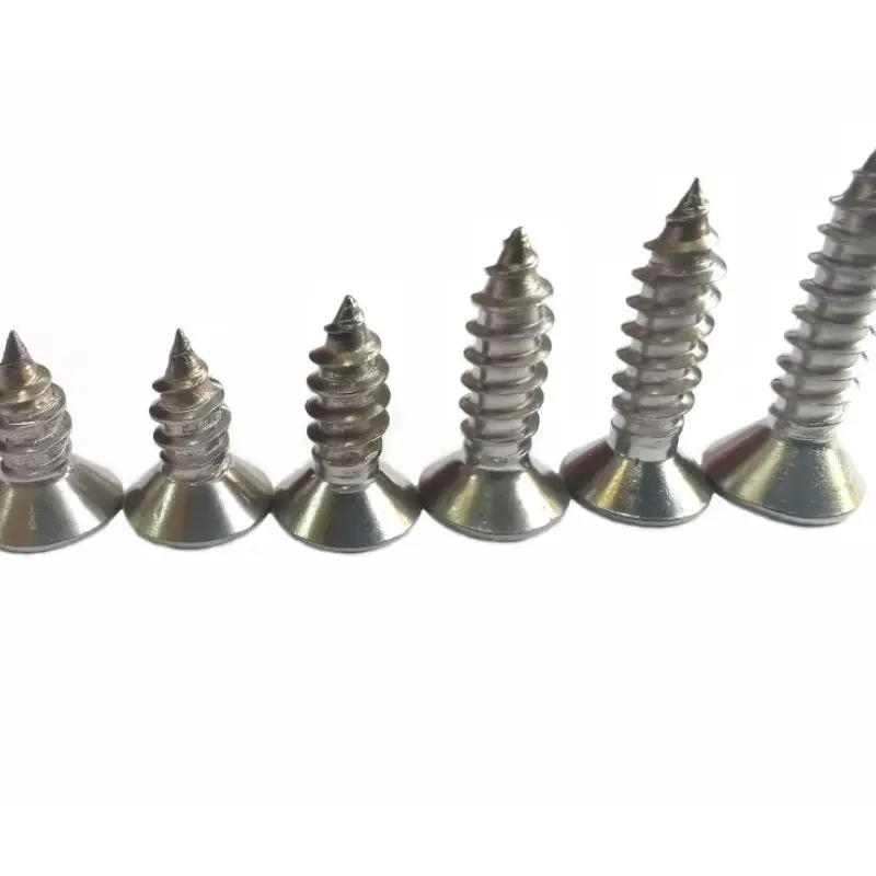 
Top quality supply for hardware Cross recessed countersunk head tapping screws 