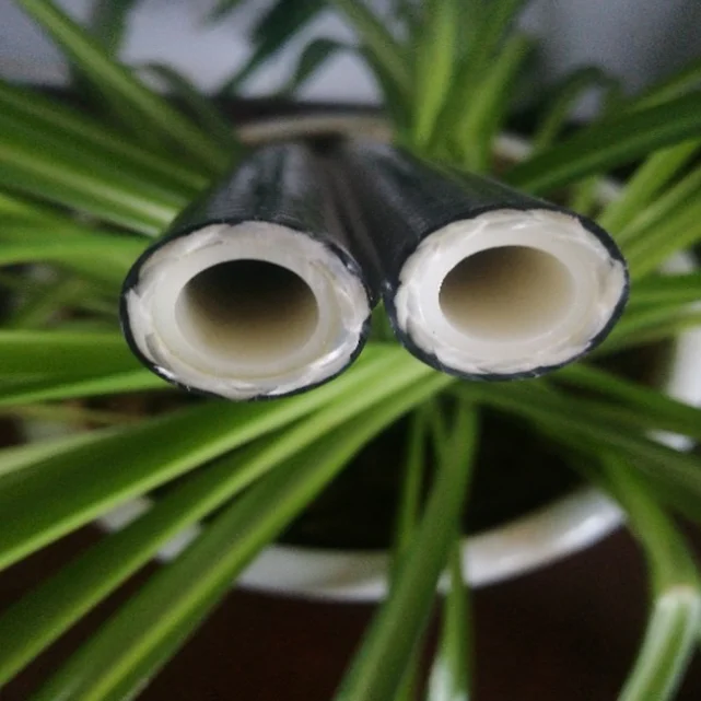 耐油合成纤维编织高压塑料/尼龙 sae100 r7 r8 软管尼龙树脂软管