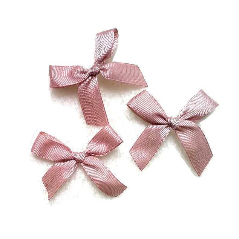 Lb05 Hot Sale 5/8" Hand Made Ribbon Bow In Grosgrain Or Satin Ribbon