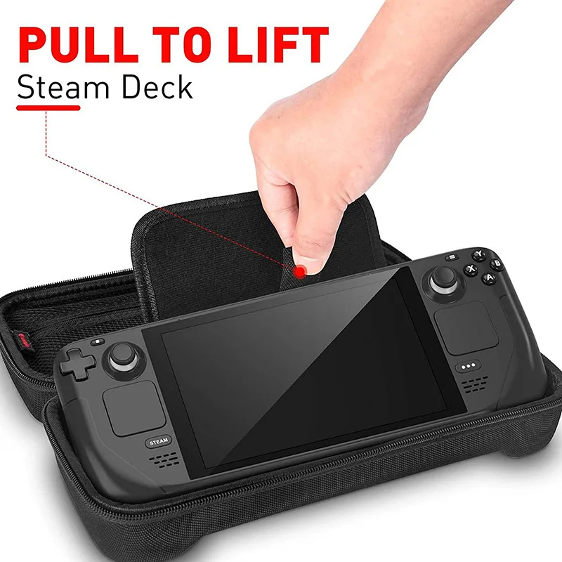 Steam Deck Game Console Storage Bag Handheld Portable Eva Oxford Cloth ...