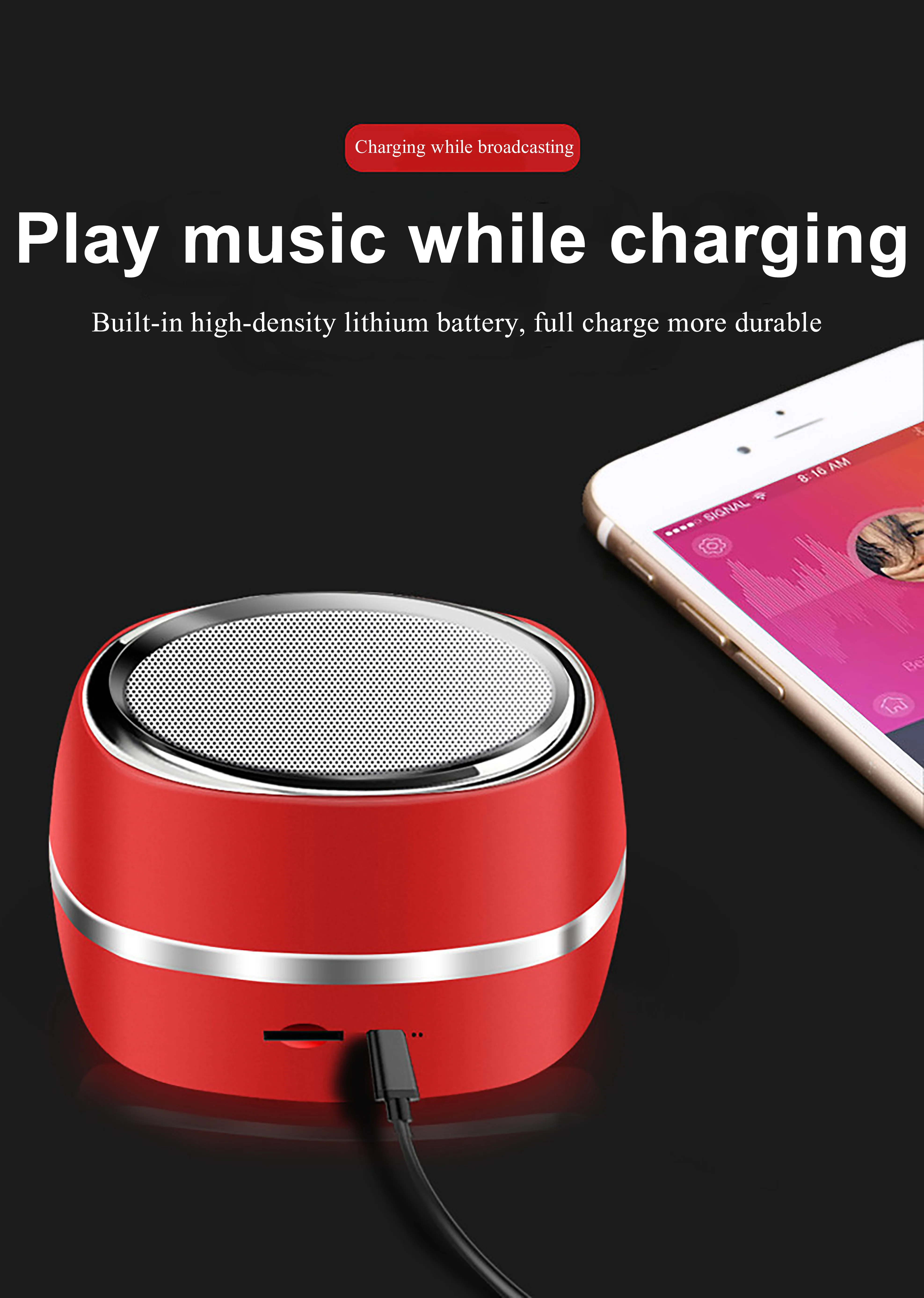 Bluetooth Wireless Portable Color Speaker For Seniors - ANKUX.COM
