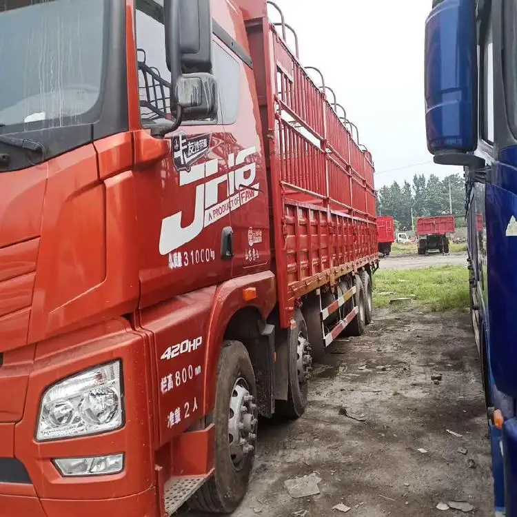 China Faw 336hp 25 Ton 12 Wheels Used Cargo Truck Lorry Trucks For Sale