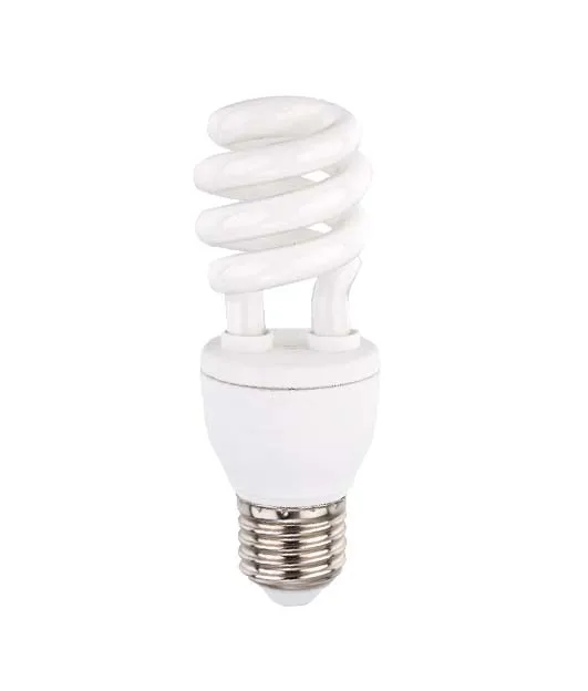 half spiral 13W 6500K energy saving light bulbs