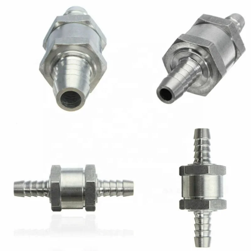 Diesel 8MM Valvula Aluminio Antiretorno Válvula De Retención Gasolina Gasoil