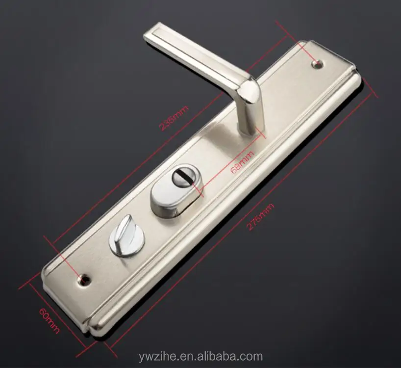 Universal Security Door Handle Simple Washroom Door Lock Interior Door ...