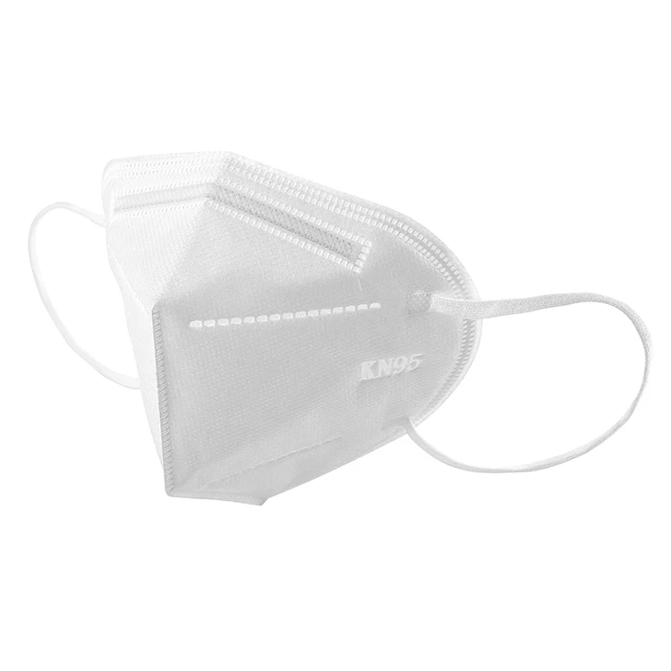 
Filtration efficiency more than 95% Disposable Nonwoven KN95 Folding Half Face Mask for Self Use 