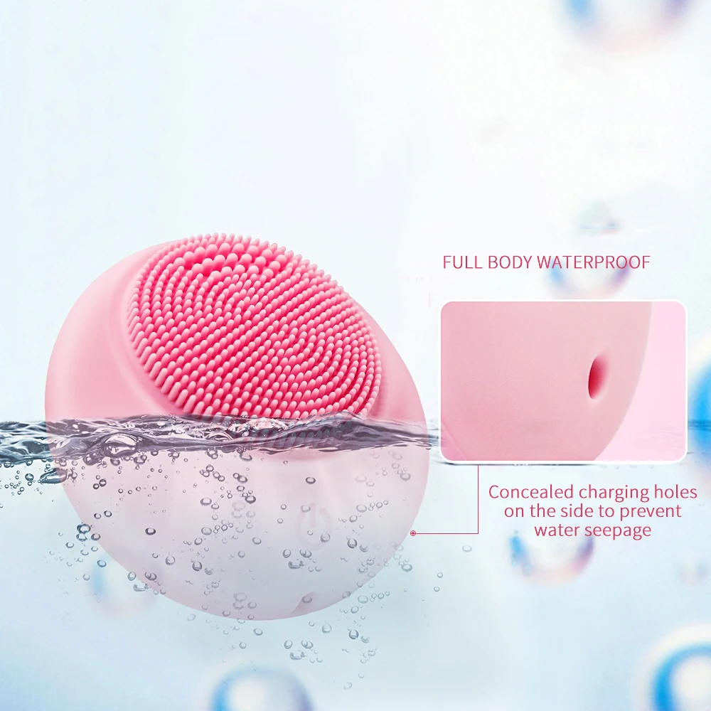 electric facial brush cleaner