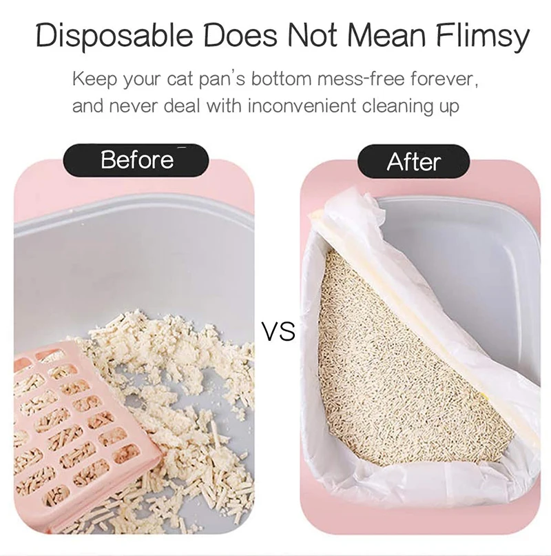 Leakproof Compostable Biodegradable Dog Poop And Pet Cat Litter Bags