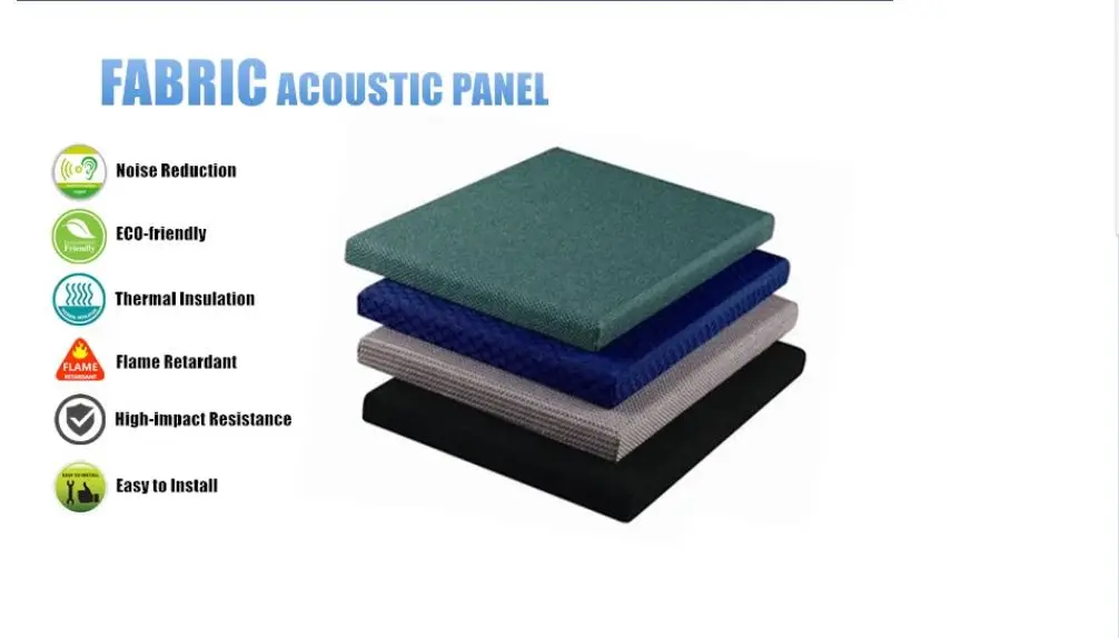 Fabric Acoustic Panel Clothing Acoustical Paneling Sound Absorbing