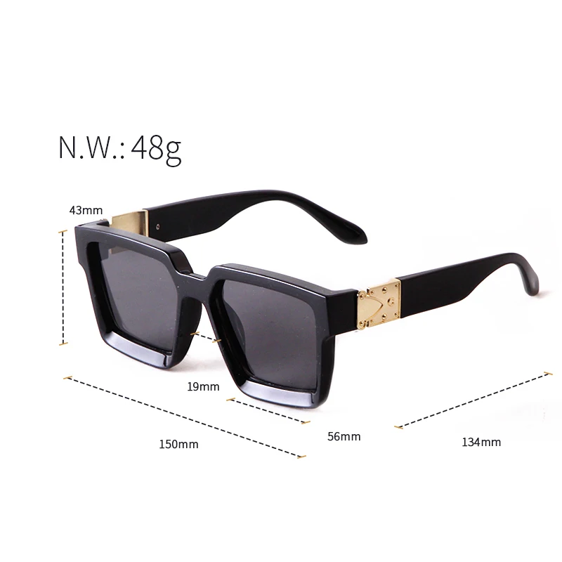 Mens Designer Sunglasses Luxury Brand  Square Sunglasses Men Luxury Brand  - Square - Aliexpress