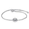 2019 ebay hot sell AAA cubic zirconia women's bracelet shiny crystal delicate chain bangle for girls