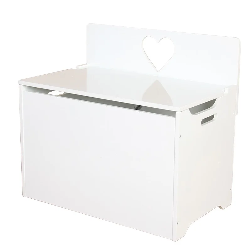 60x36x(h)40/54.5cm White Mdf Wooden Toy 