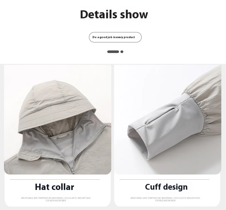 Factory Main Promotion Fan Clothing New Smart Fan Clothing Sun Protection Rash Guard Cycling Fishing Air-Conditioning Apparel details