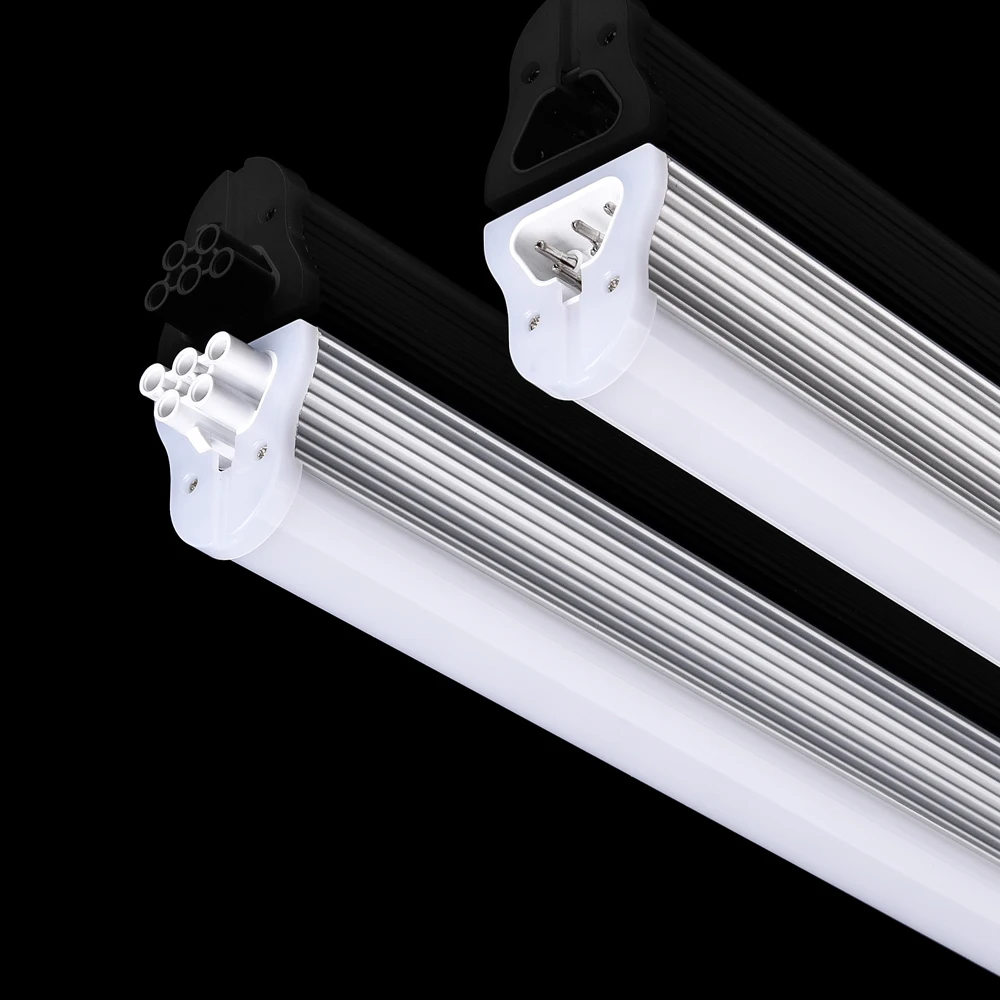 60cm 90cm 120cm Linkable Led Linear Integrated T8 Led Batten 0-10V Dimming Tube Light