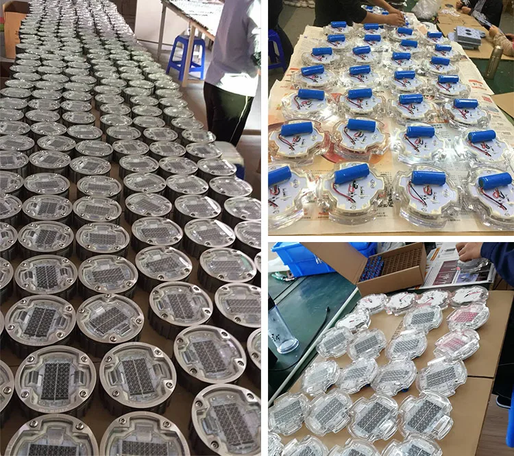 Lights cat eyes reflective led solar road stud lights manufacture