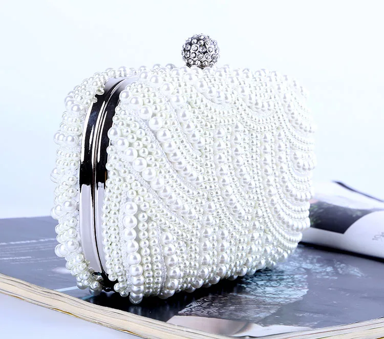 Womens Pearl Evening Bags