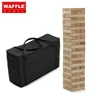 WAFFLE GAMES Giant Tumbling Tower blocks Includes 90 PCS Giant Size Blocks
