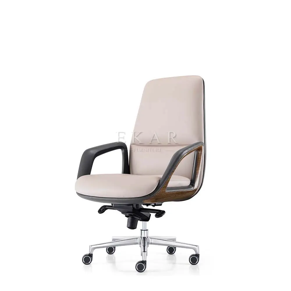 Director High Back Classic Luxury Office Furniture Modern  Boss Fashion  Leather  Revolving Ergonomic Executive Office Chair supplier