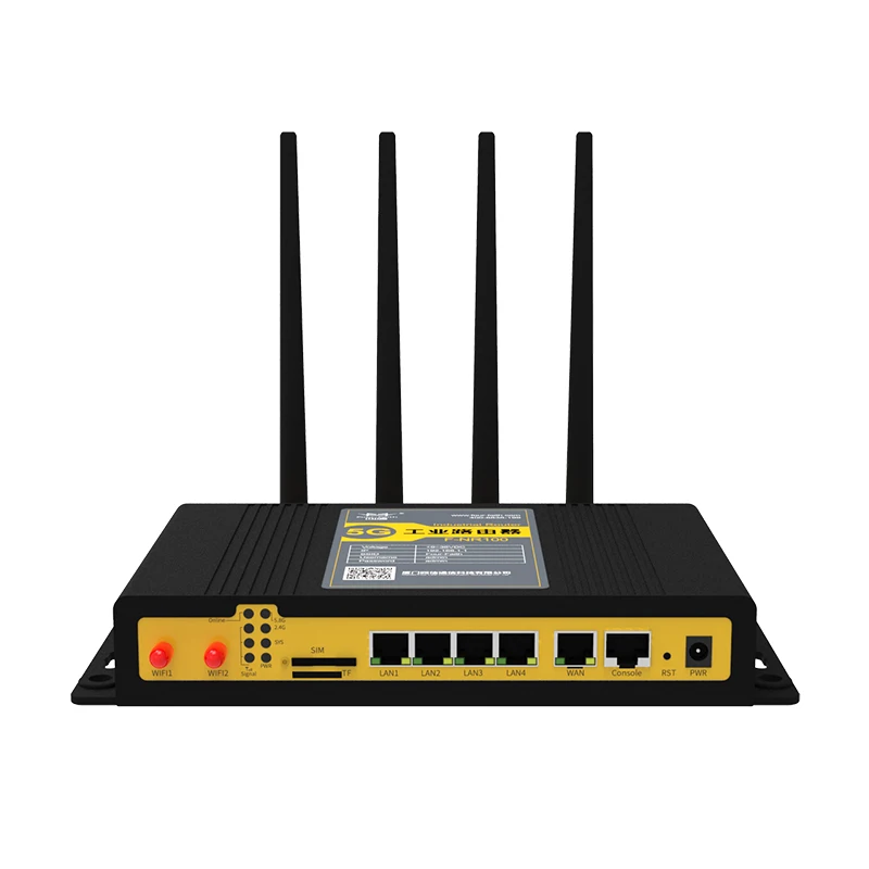 M2M Cellular 5g wireless Router support dual-band WiFi 2.4Ghz and 5.8Ghz