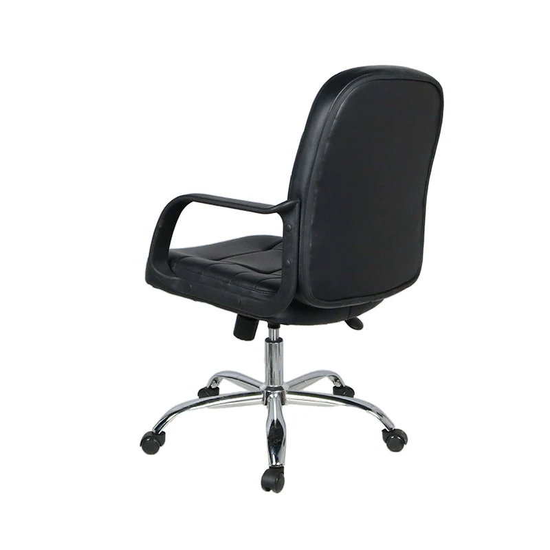 店员椅子中间背面0千克重型一般柔软pu 皮革办公椅与镀铬底座 Buy 一般真皮办公椅 柔软pu 皮革办公椅 0千克重型办公椅product On Alibaba Com