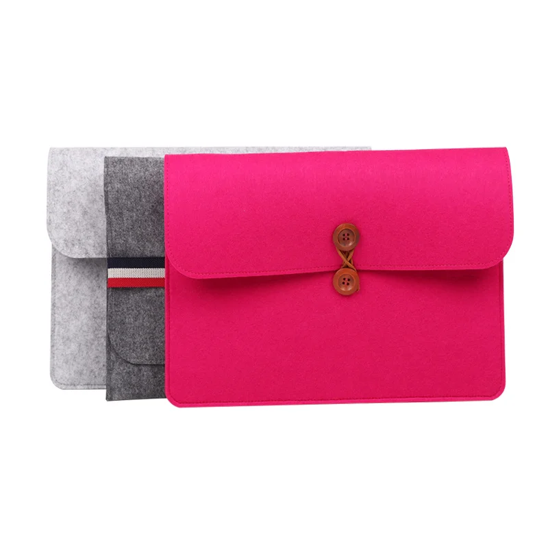 amazon hot selling product neoprene mens 19 inch felt laptop bag