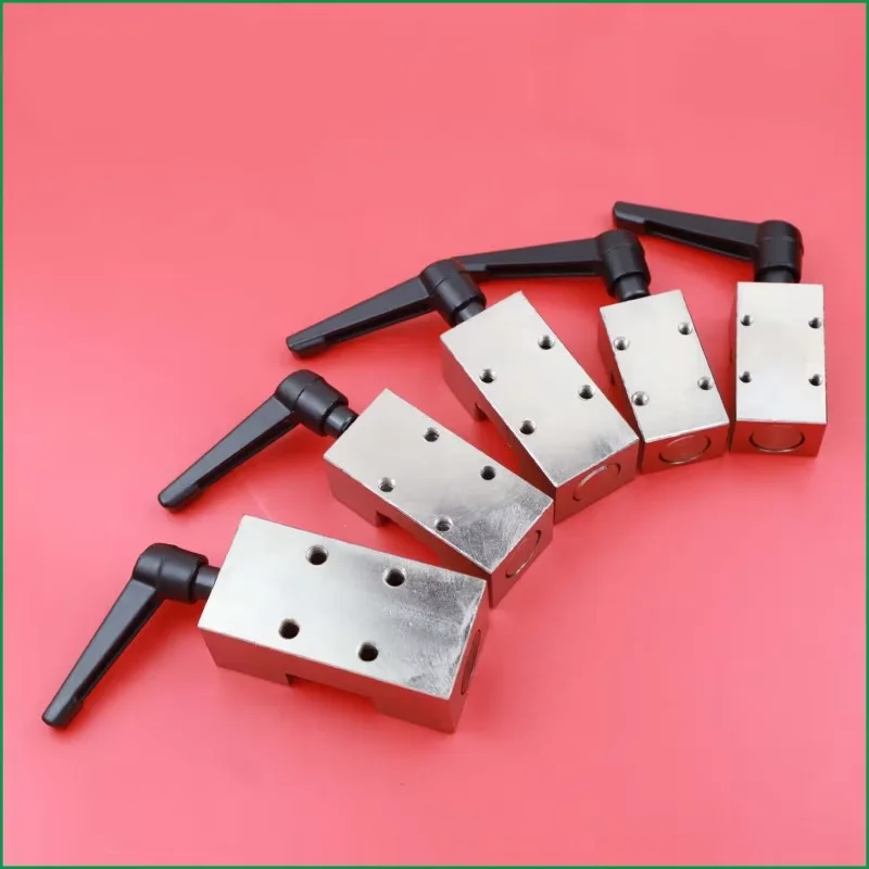 product linear guide rail clamp fixing ring slider lock limiter manual 45 clamping lock hgr15 steel bearing-13